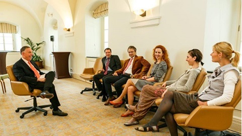 Michael Kaiser meets with Czech arts managers